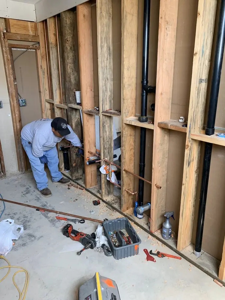 Commercial rough-in plumbing for Water Heater Replacement in Litchfield Park